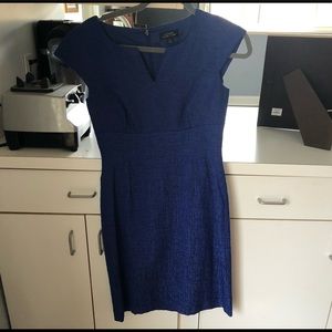 Tahari purple dress
